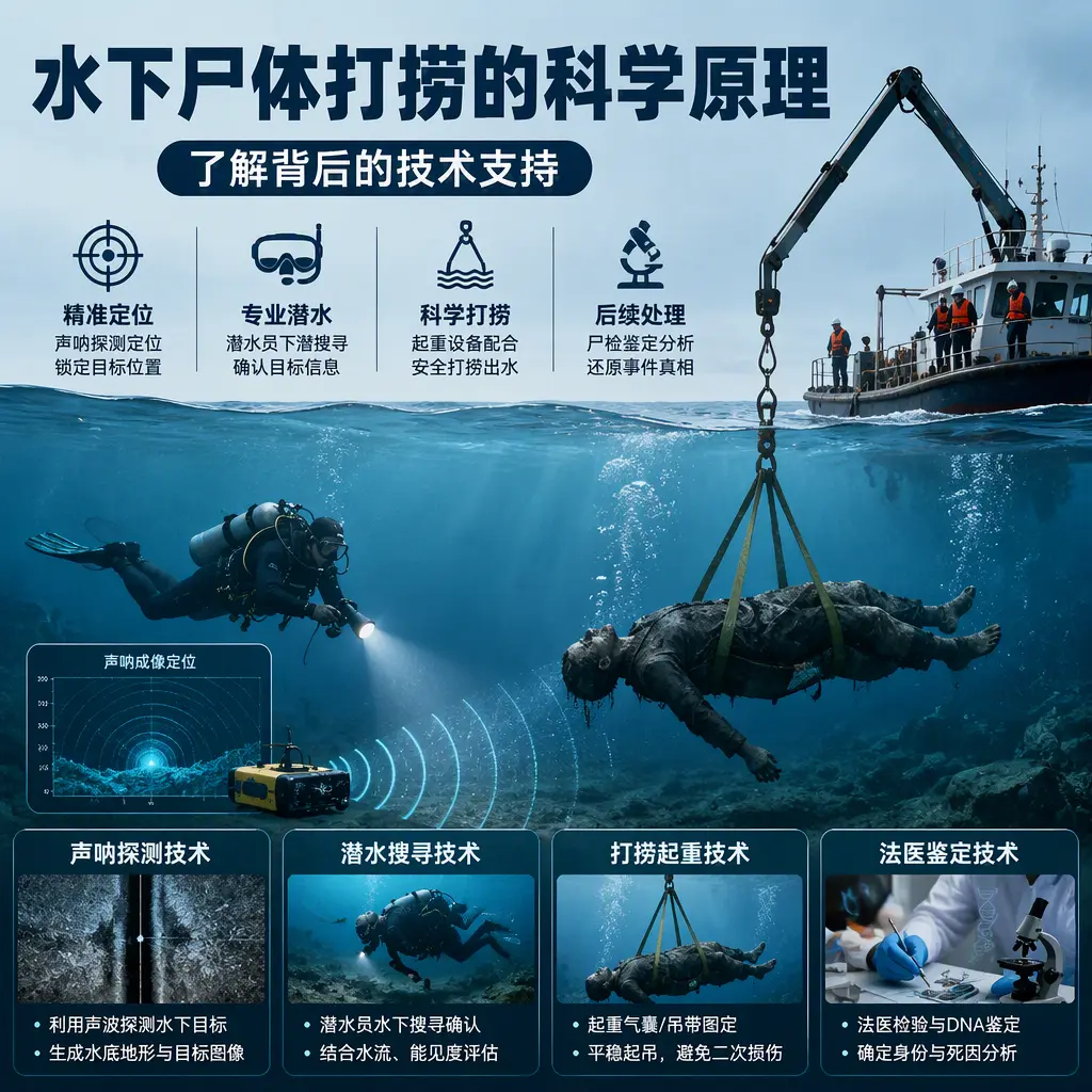滦平水下尸体打捞的科学原理，了解背后的技术支持