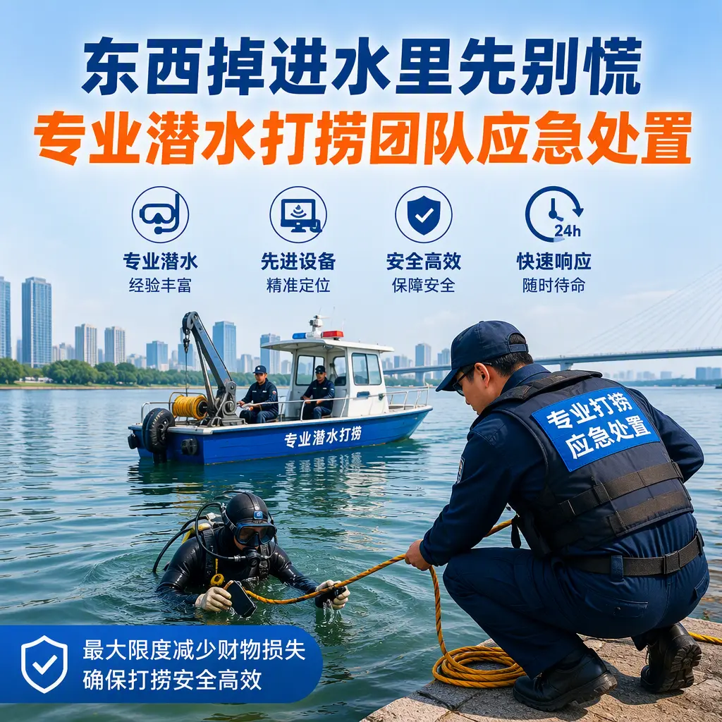 滦平东西掉进水里先别慌，专业潜水打捞团队应急处置